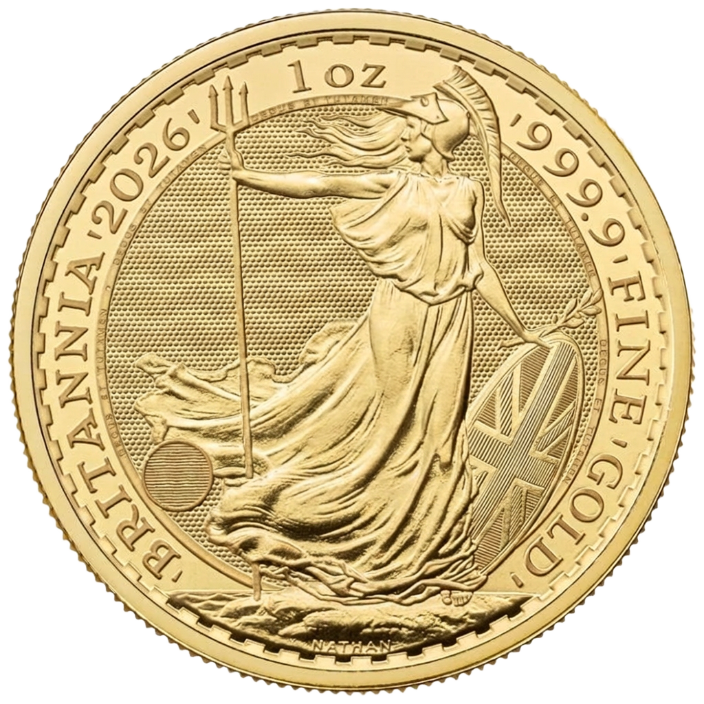 2026 1oz gold Britannia coin